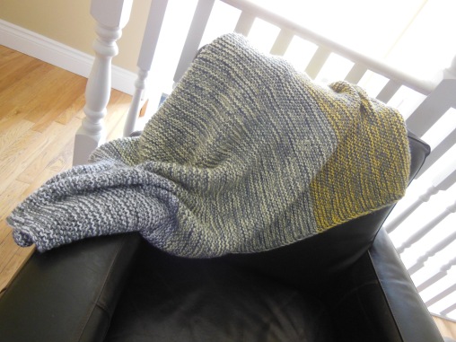 Cozy Garter Stitch Blanket